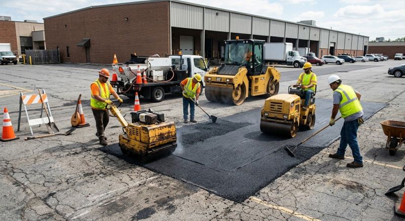 Parking Lot Repair in Savannah, GA